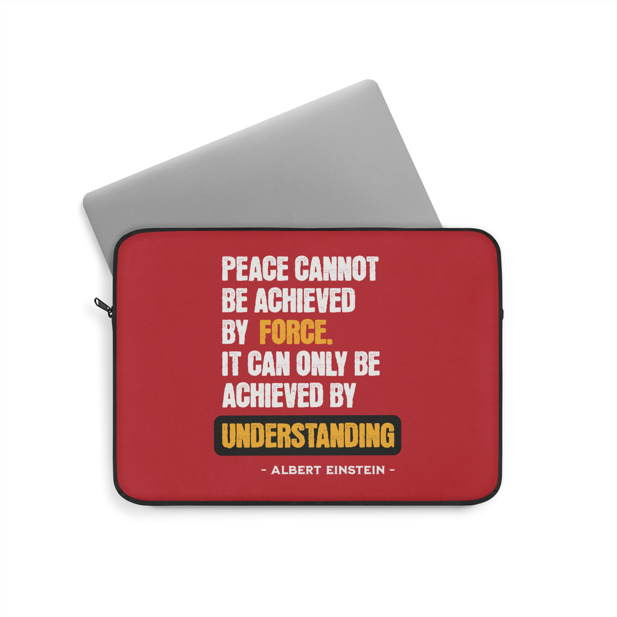 Laptop Sleeve - Quotes Einstein