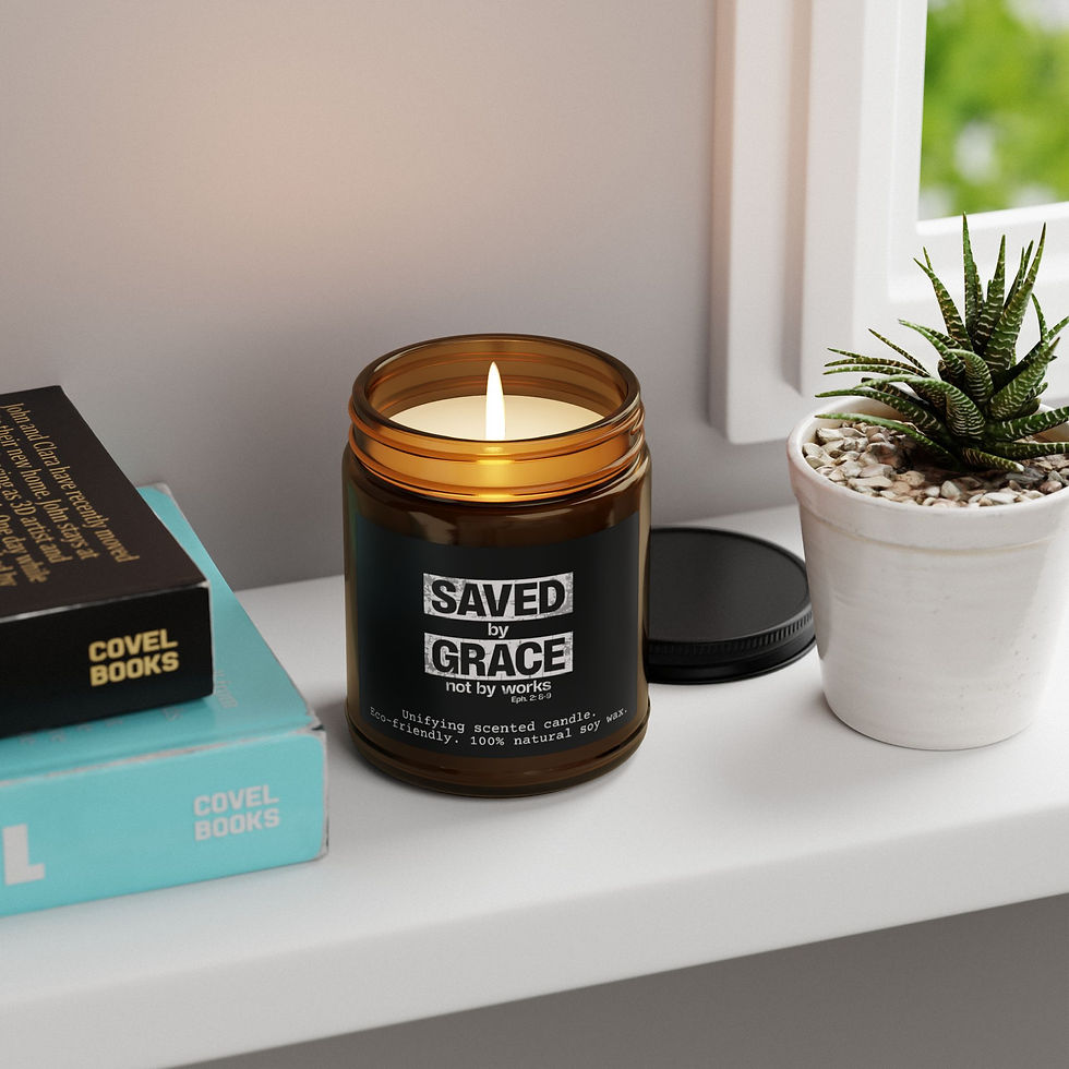 Thumbnail: Scented Soy Candle - Saved by grace