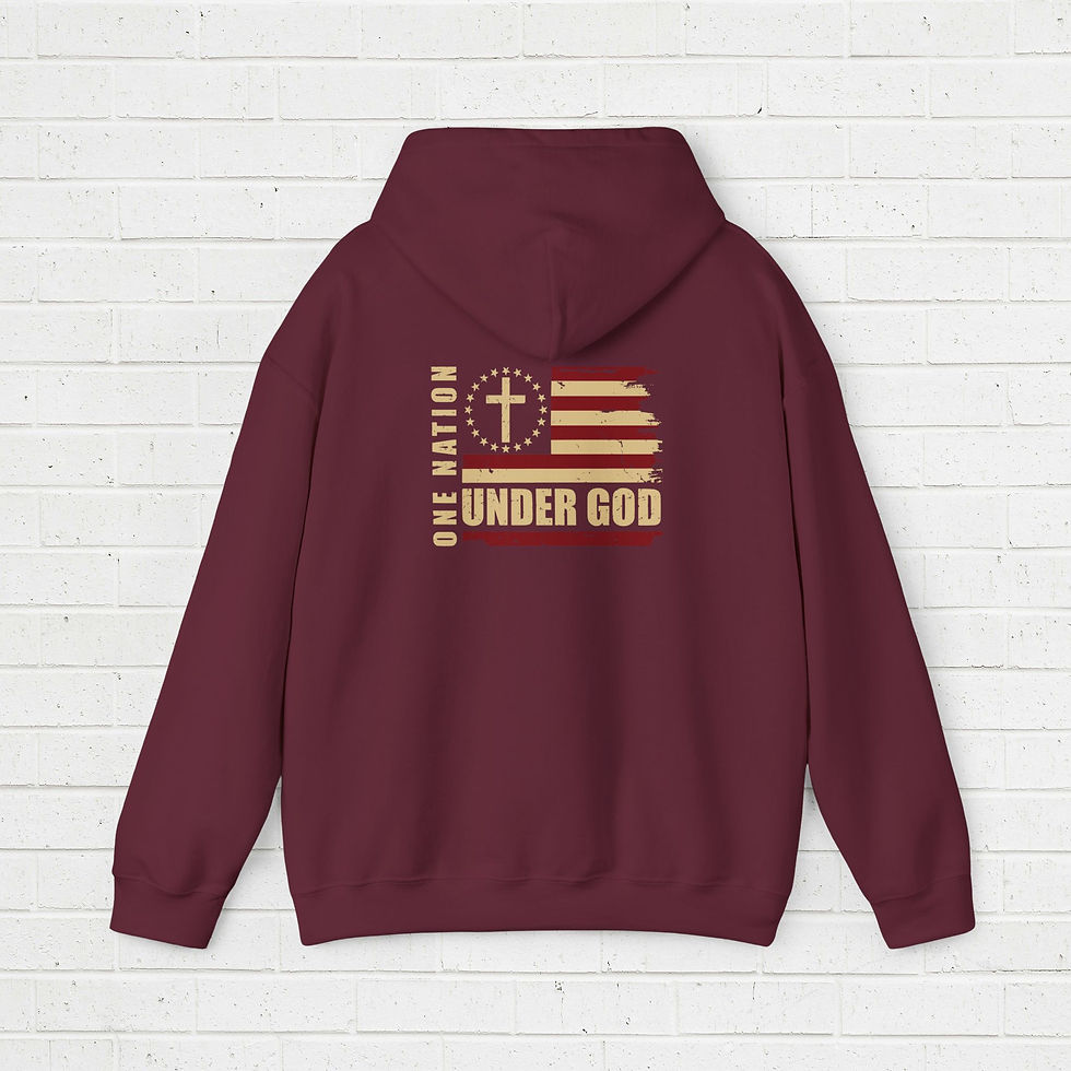 Thumbnail: Hoodie - Identity Nation Under God