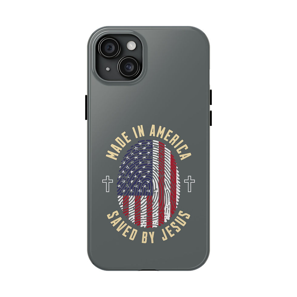 Thumbnail: Tough iPhone Case - Identity Flagprint