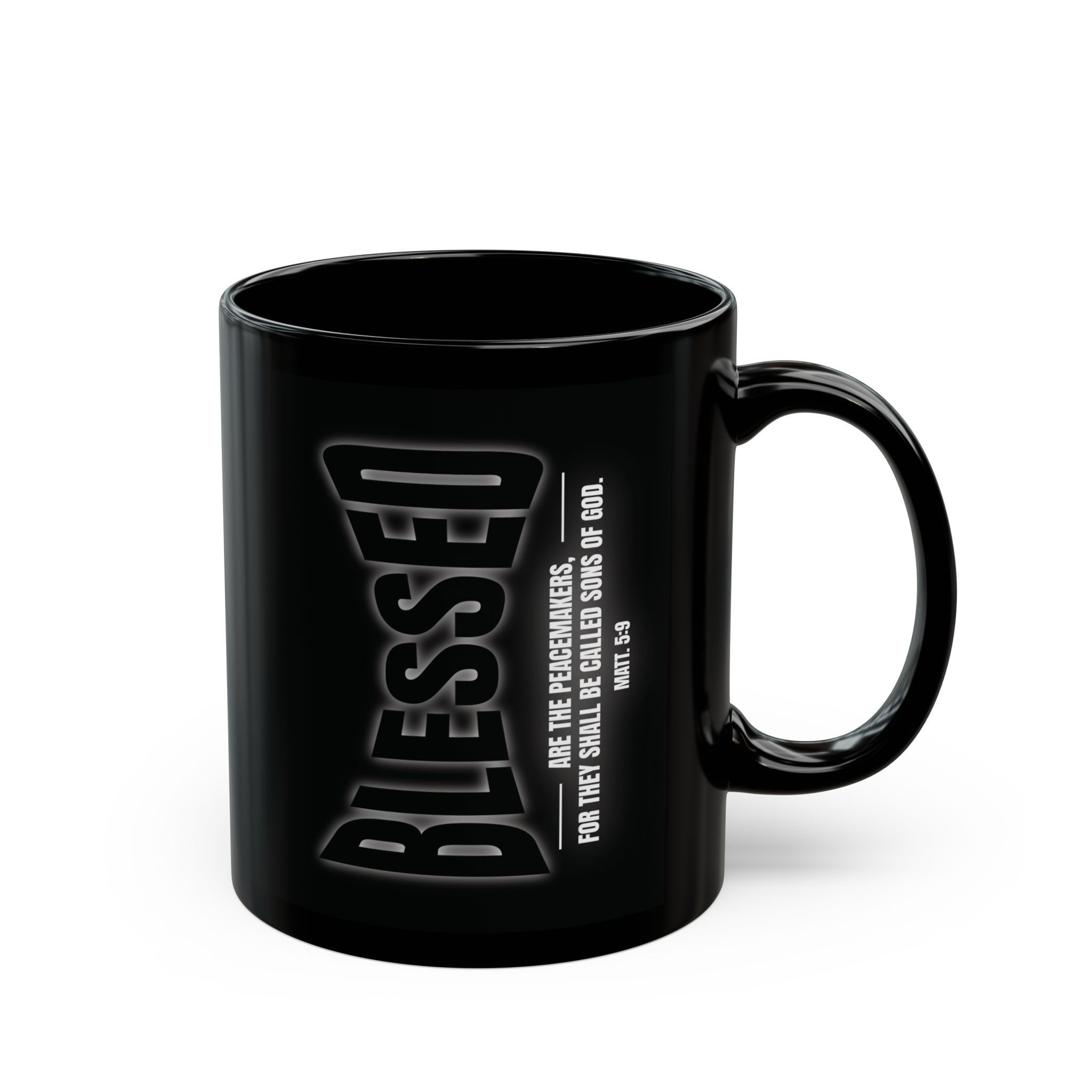 Ceramic Mug - Blessed Mt. 5:9