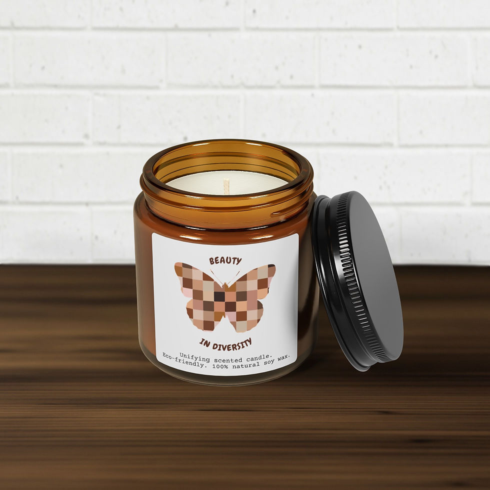 Thumbnail: Scented Soy Candle - Shades butterfly