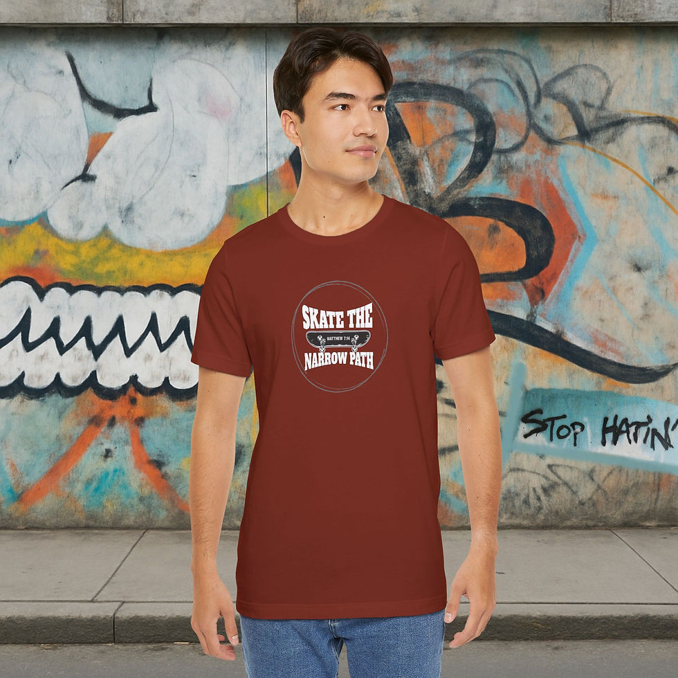 Thumbnail: T-shirt Short sleeve - Street Gospel Narrow Path
