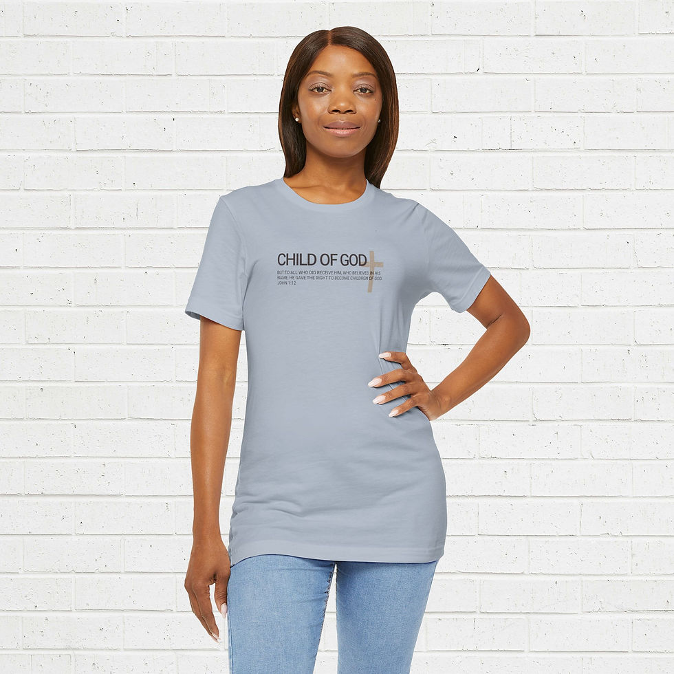 Thumbnail: T-shirt Short sleeve - Child of God John 1:12
