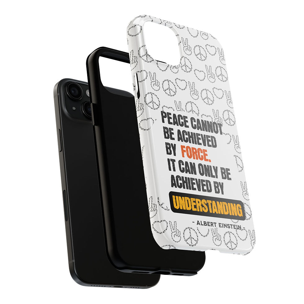 Thumbnail: Tough iPhone Case - Quotes Einstein