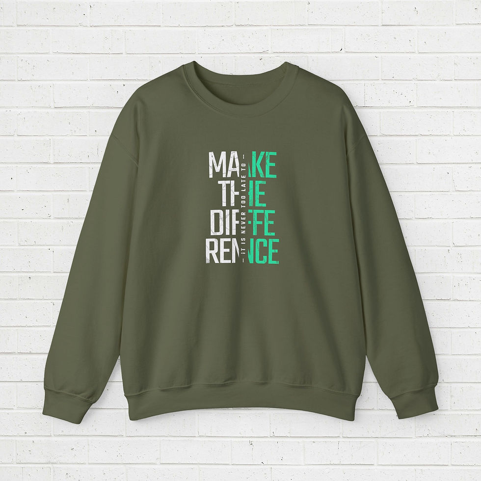 Thumbnail: Crewneck Sweatshirt - Make the Difference