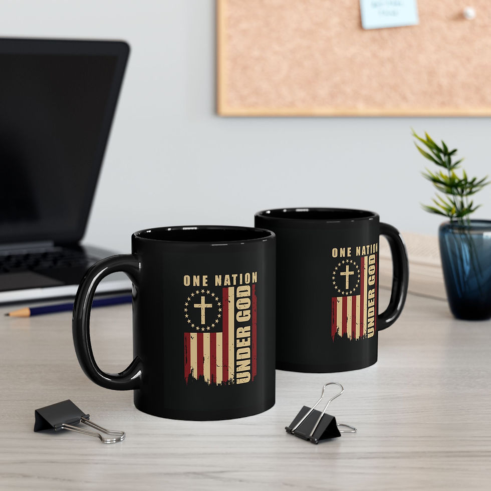 Thumbnail: Ceramic Mug - Identity Nation Under God