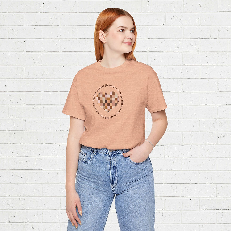 Thumbnail: T-shirt Short sleeve - Shades Heart