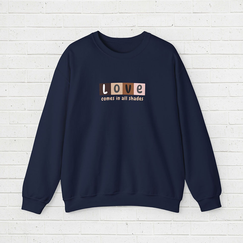 Thumbnail: Crewneck Sweatshirt - Shades Love