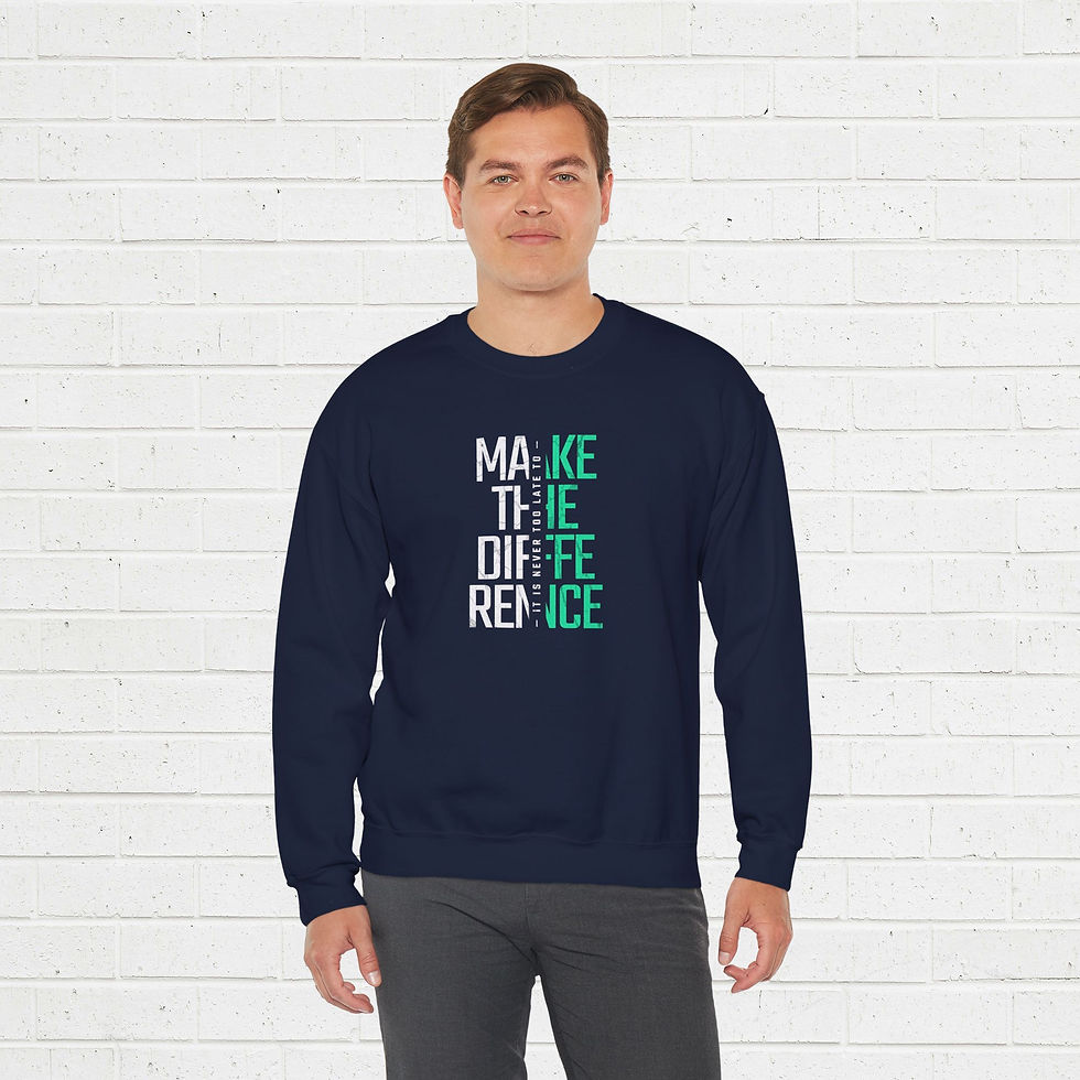 Thumbnail: Crewneck Sweatshirt - Make the Difference