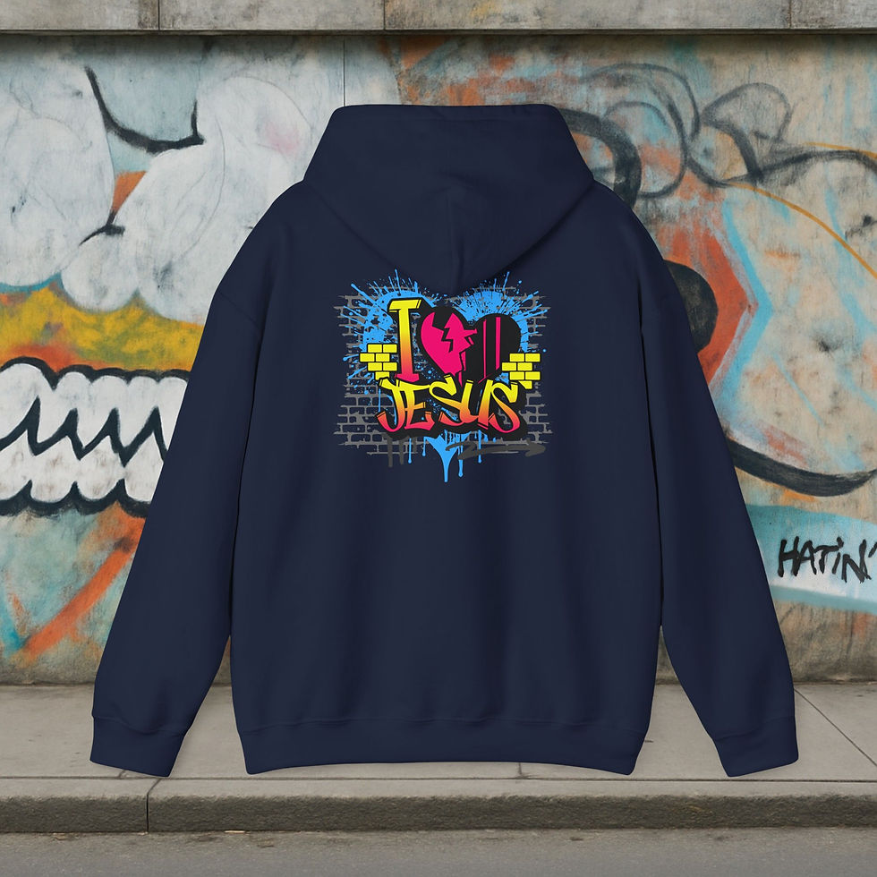 Thumbnail: Hoodie - Street Gospel I Love Jesus
