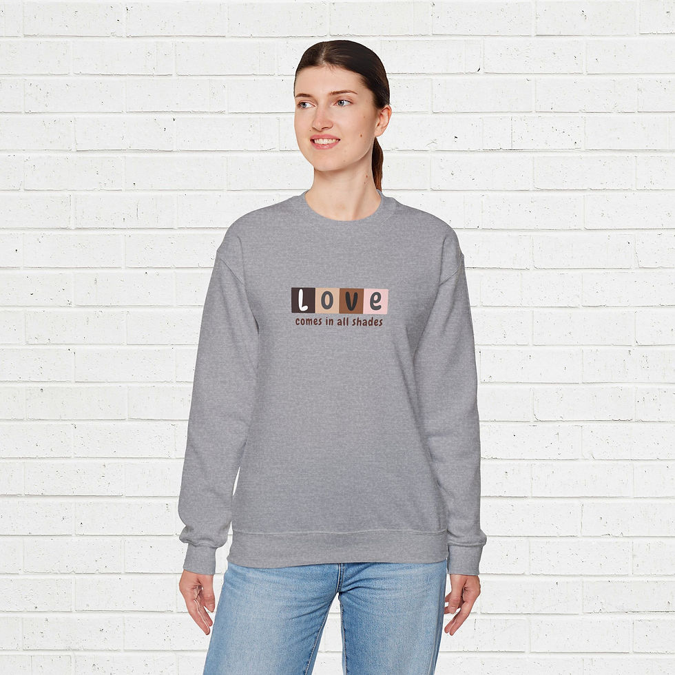Thumbnail: Crewneck Sweatshirt - Shades Love