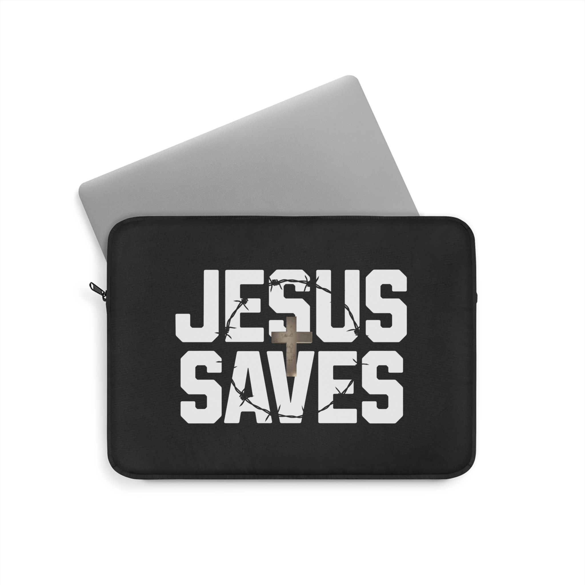 Laptop Sleeve - Jesus saves