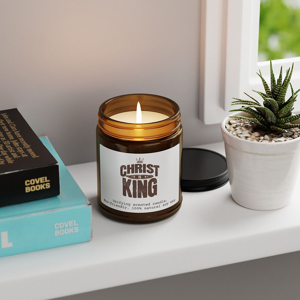 Thumbnail: Scented Soy Candle - Christ is King