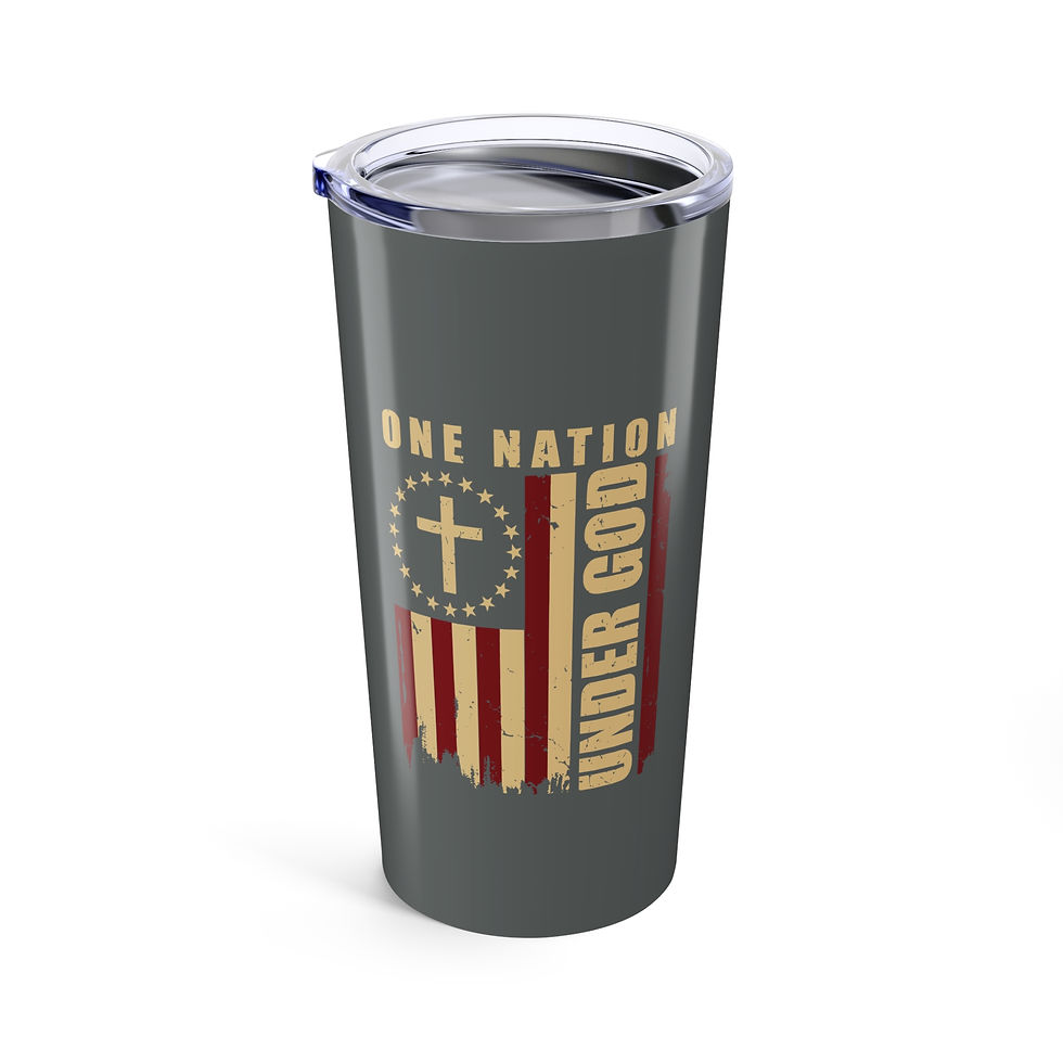 Thumbnail: Tumbler 20oz - Identity Nation Under God