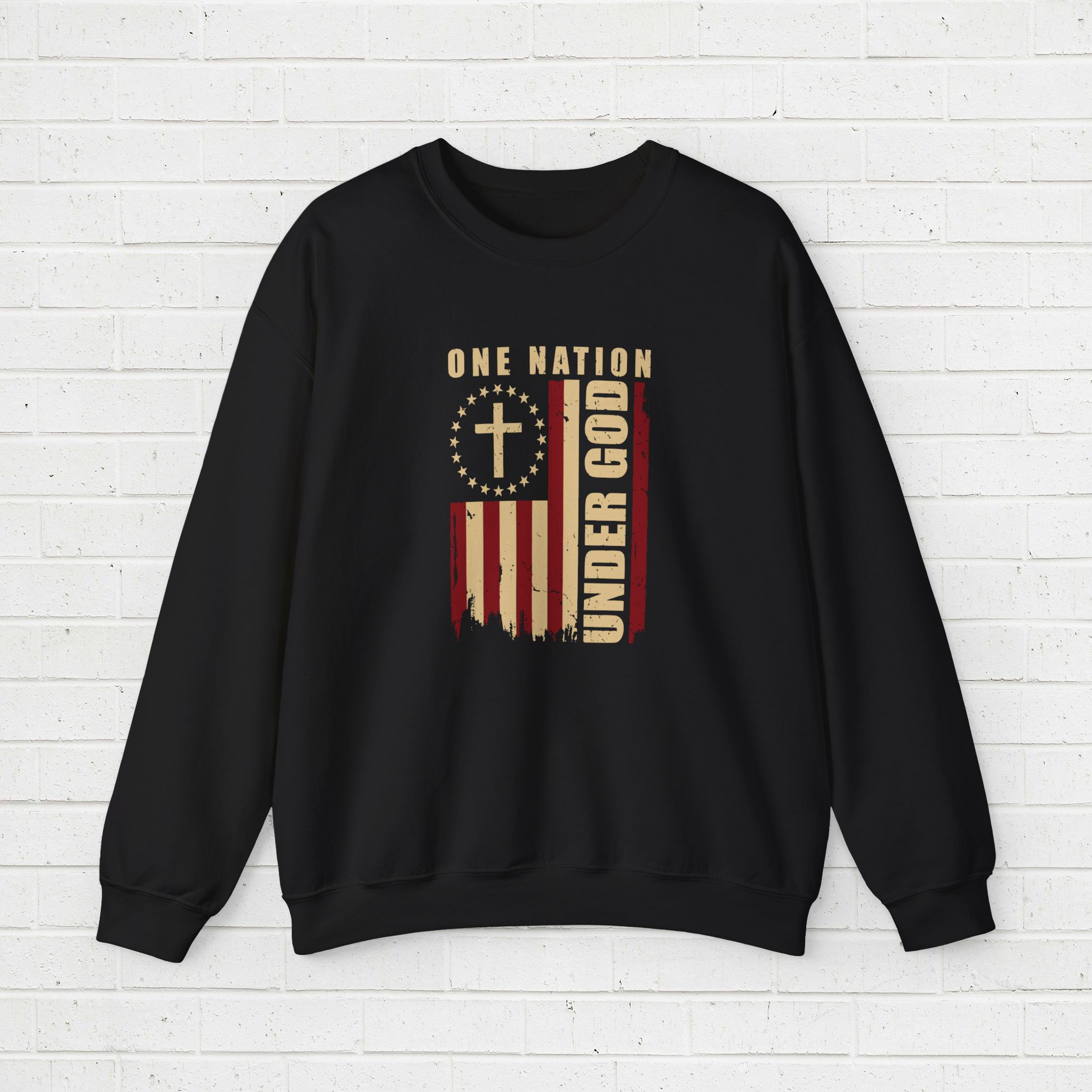 Crewneck Sweatshirt - Identity Nation Under God