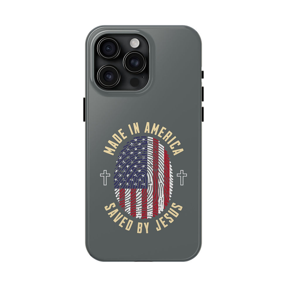 Thumbnail: Tough iPhone Case - Identity Flagprint