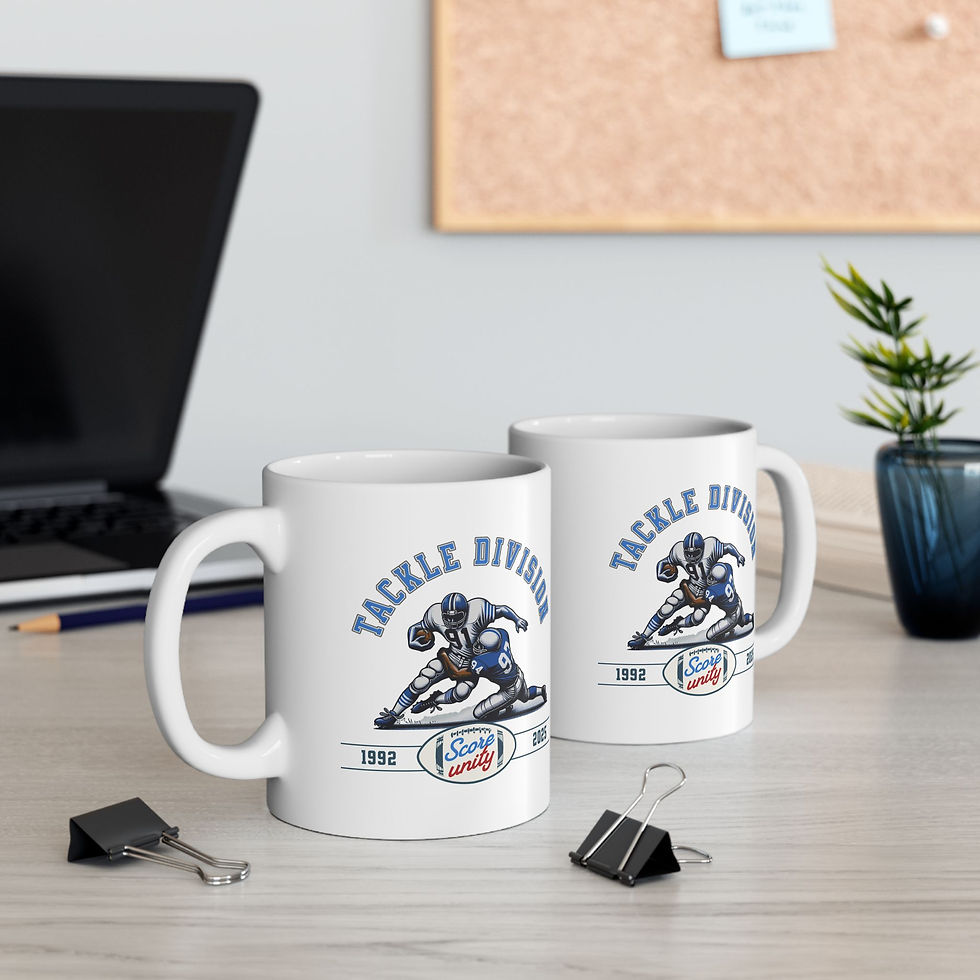 Thumbnail: Ceramic Mug - Football Tackle division