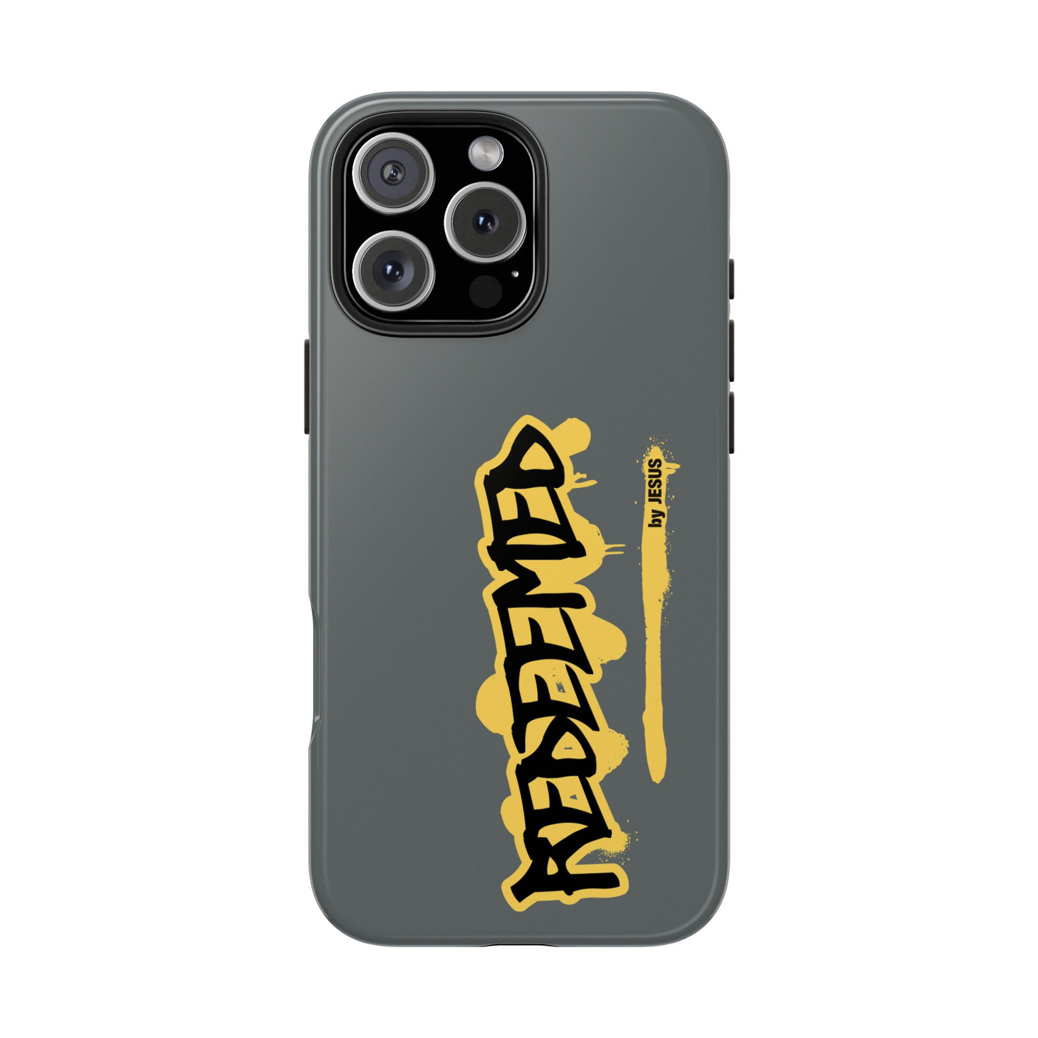 Tough iPhone Case - Street Gospel GRY Redeemed