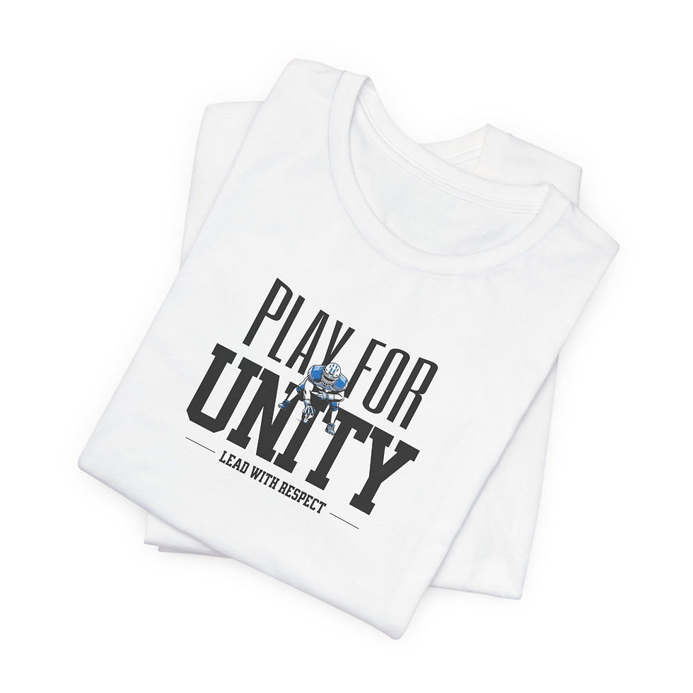 Thumbnail: T-shirt Short sleeve - Football Play for unity