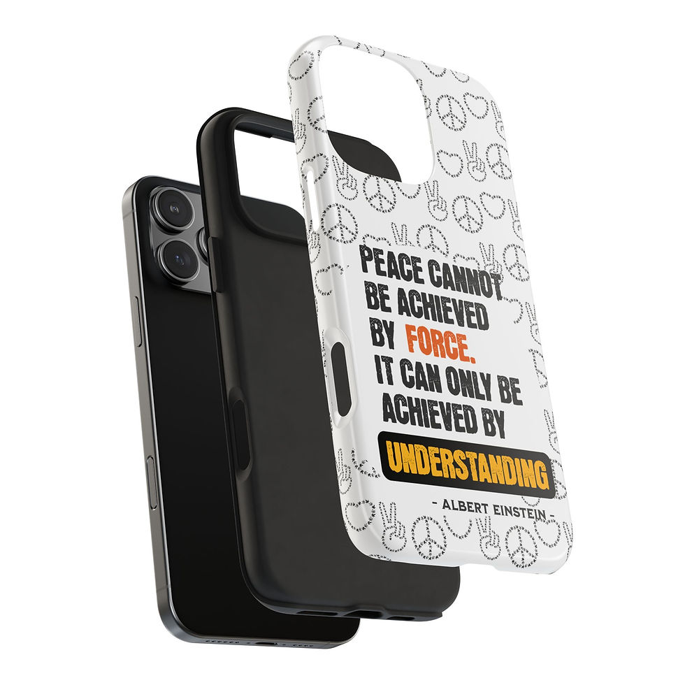Thumbnail: Tough iPhone Case - Quotes Einstein