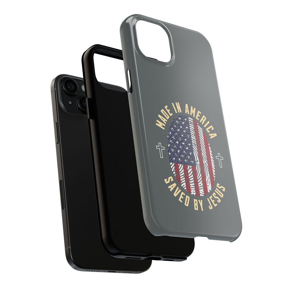 Thumbnail: Tough iPhone Case - Identity Flagprint