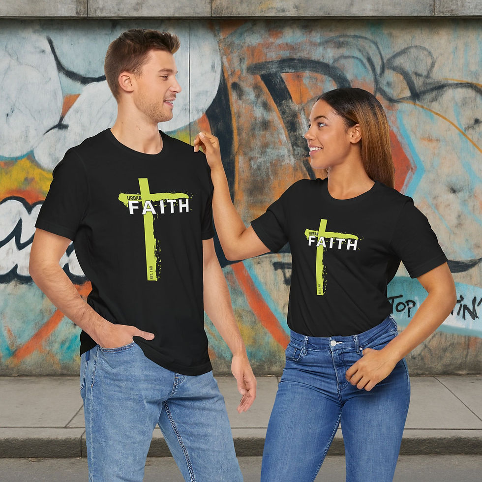 Thumbnail: T-shirt Short sleeve - Street Gospel Urban Faith