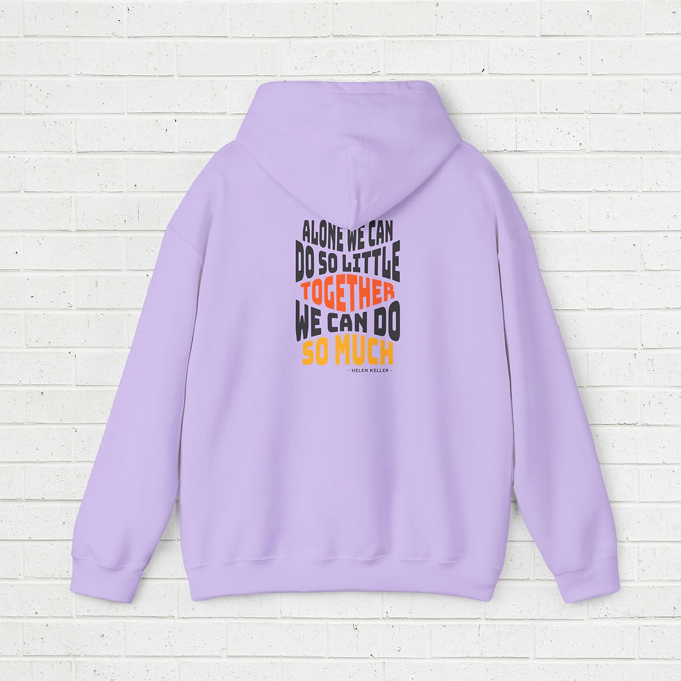 Thumbnail: Hoodie - Quotes Helen Keller