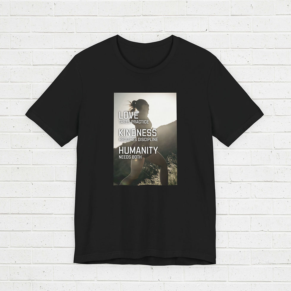 Thumbnail: T-shirt Short sleeve - Running Love kindness
