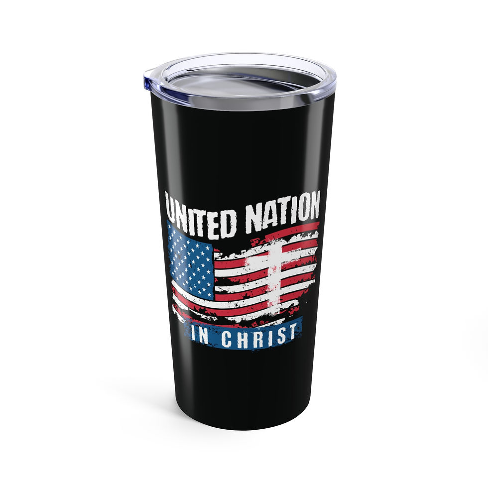 Thumbnail: Tumbler 20oz - Identity Nation in Christ