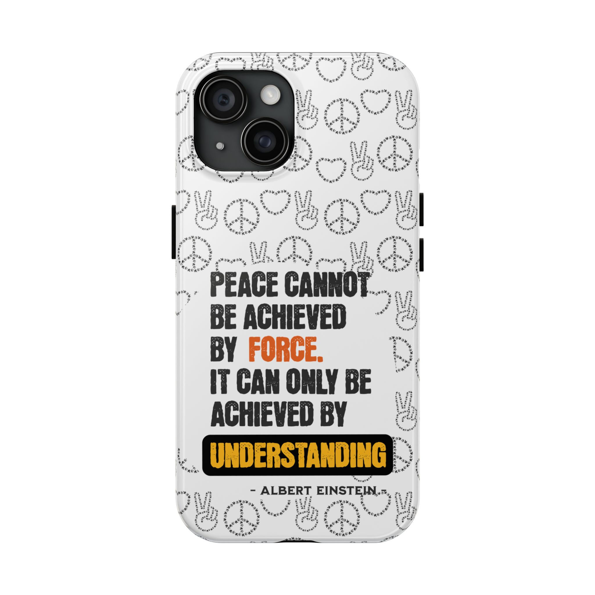 Tough iPhone Case - Quotes Einstein