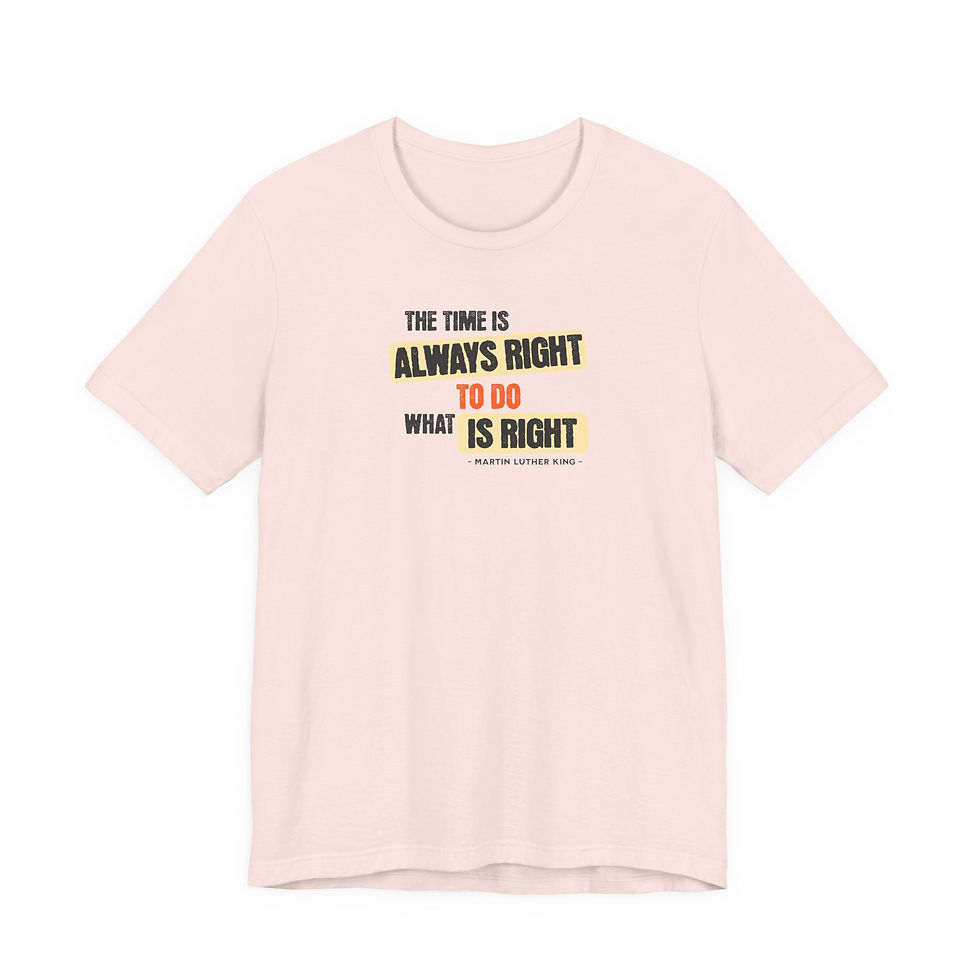 Thumbnail: T-shirt Short Sleeve - Quotes Martin Luther King