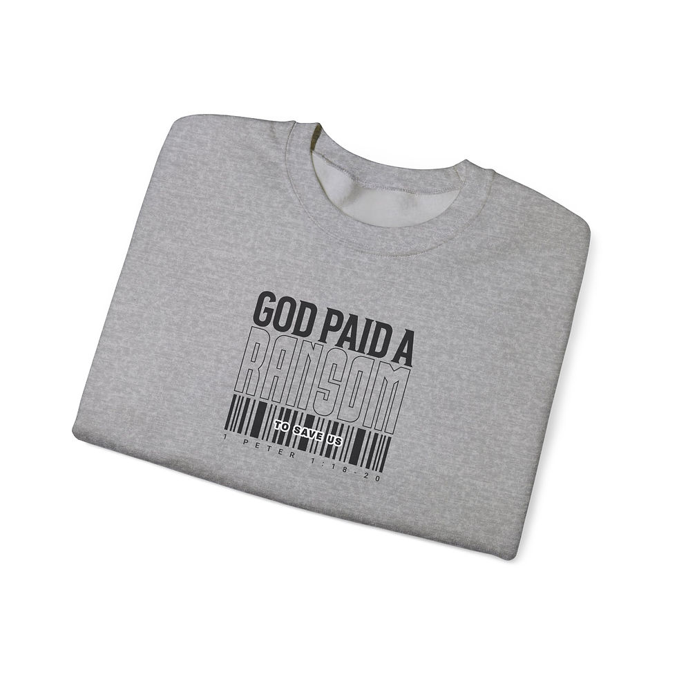 Thumbnail: Crewneck Sweatshirt - Street Gospel Ransom