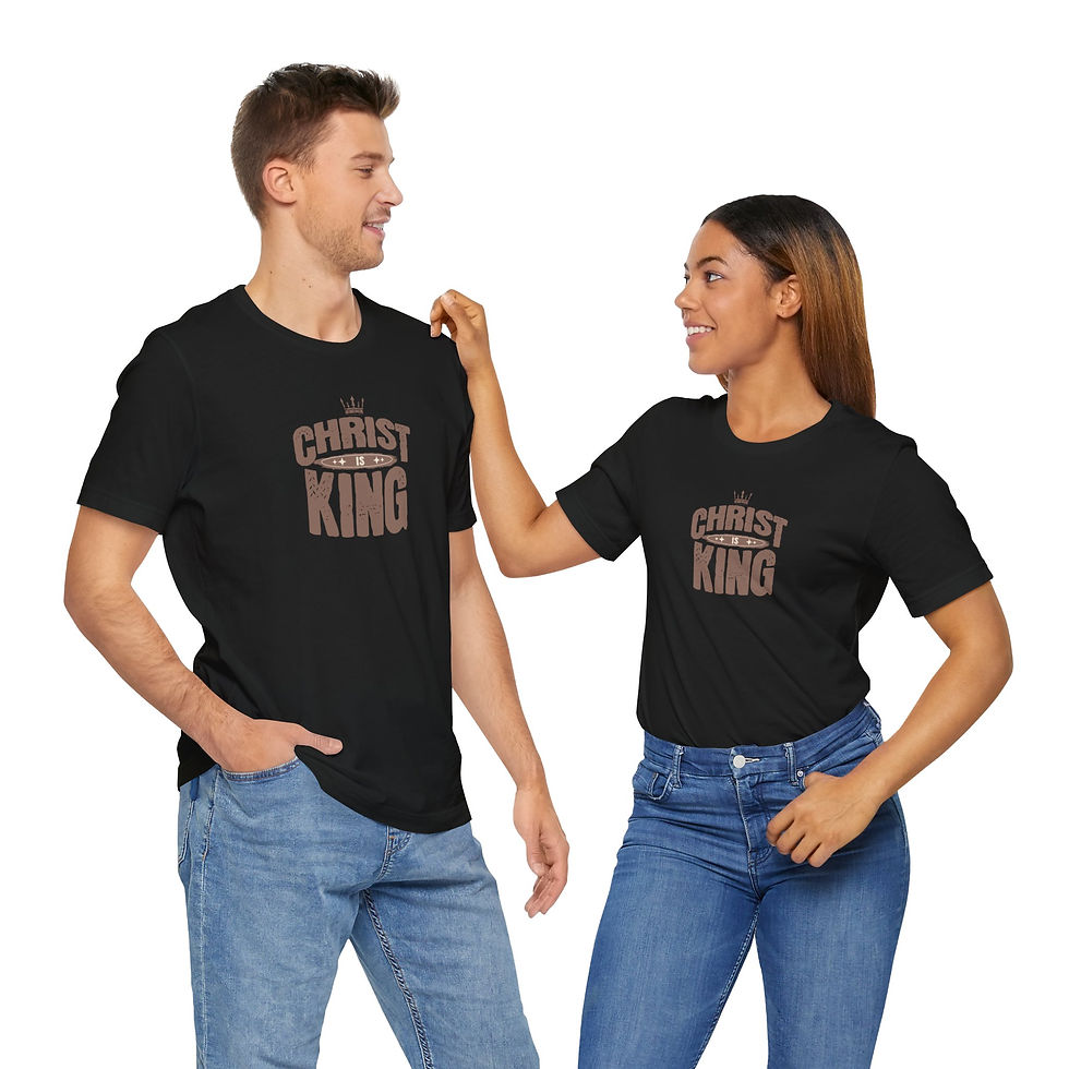 Thumbnail: T-shirt Short sleeve - Christ is King