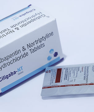 Ciligaba NT Tablet, Gabapentin, Nortriptyline Hydrochloride