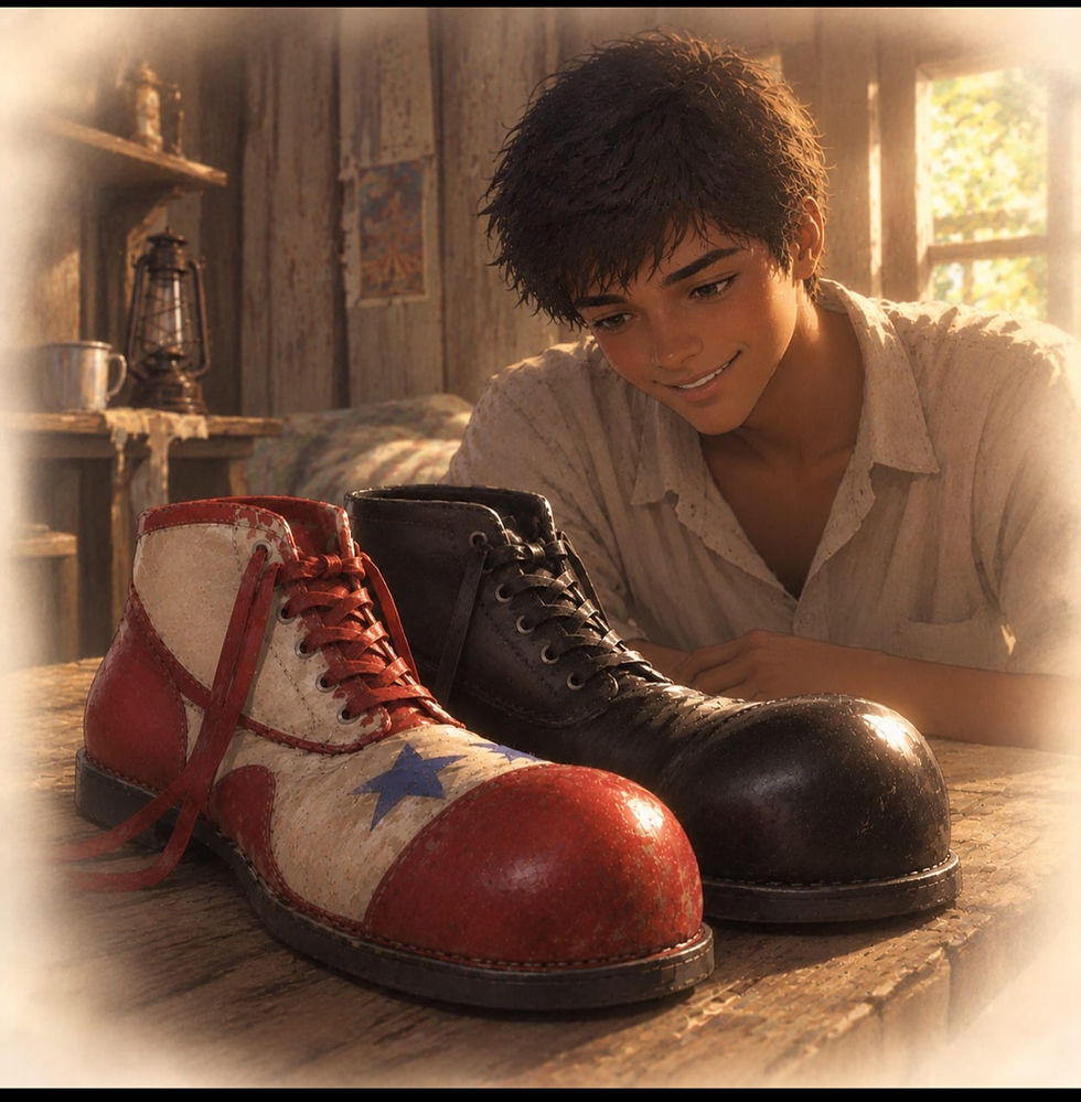 Sapatos de Palhaço