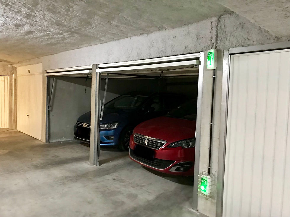 Double garage