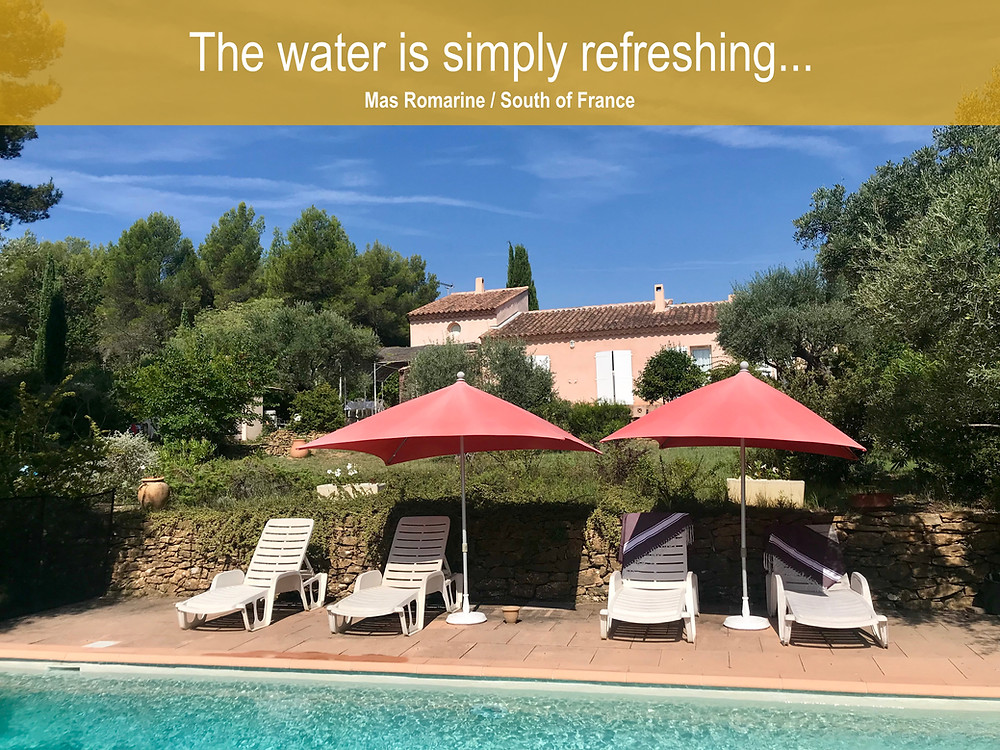 Situated in La Cadière d'Azur - South of France