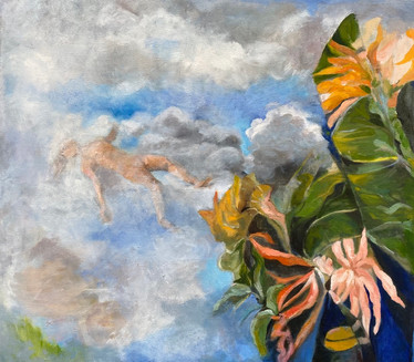 voando . 53x60cm