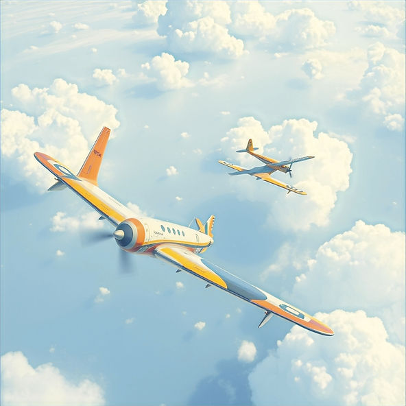 FunFlight aeroplane wallpaper