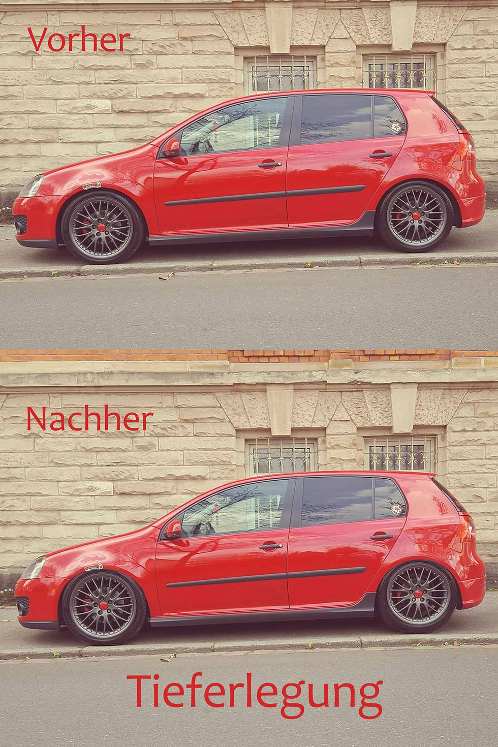 Tieferlegung Auto