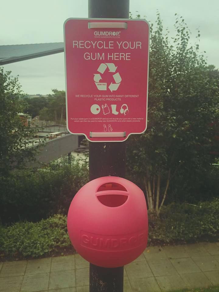 Recycle your gum on campus now!