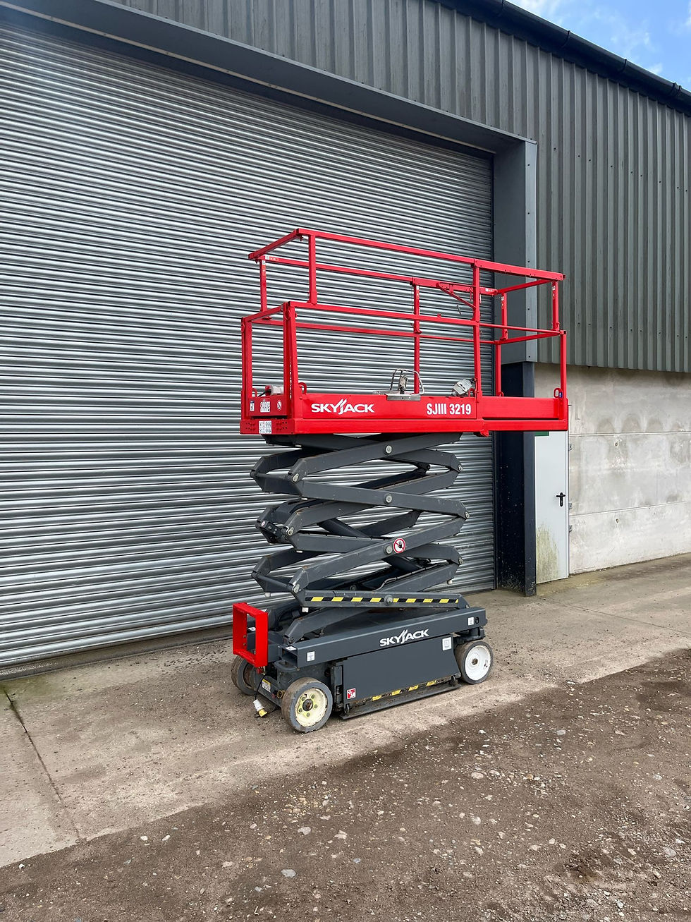 Thumbnail: SJ3219 scissor lift  - Year 2014 - Hours 205