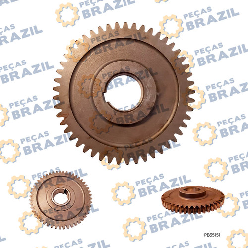 34486 - Engrenagem de Acionamento da BBA de Direção 49Z | Peças Brazil