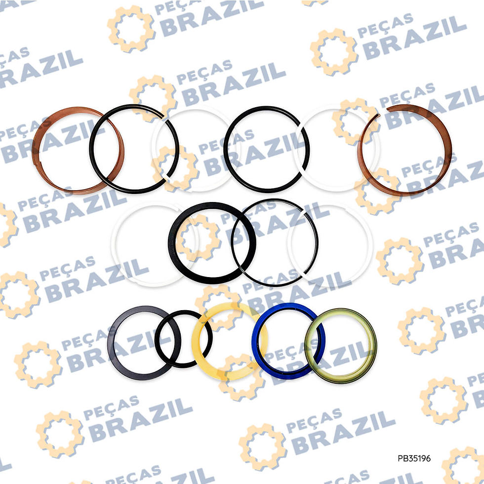 11213389 / Kit Reparo Cilindro da Lança SDLG LG6150 / 235196 / Peças Brazil / 34521