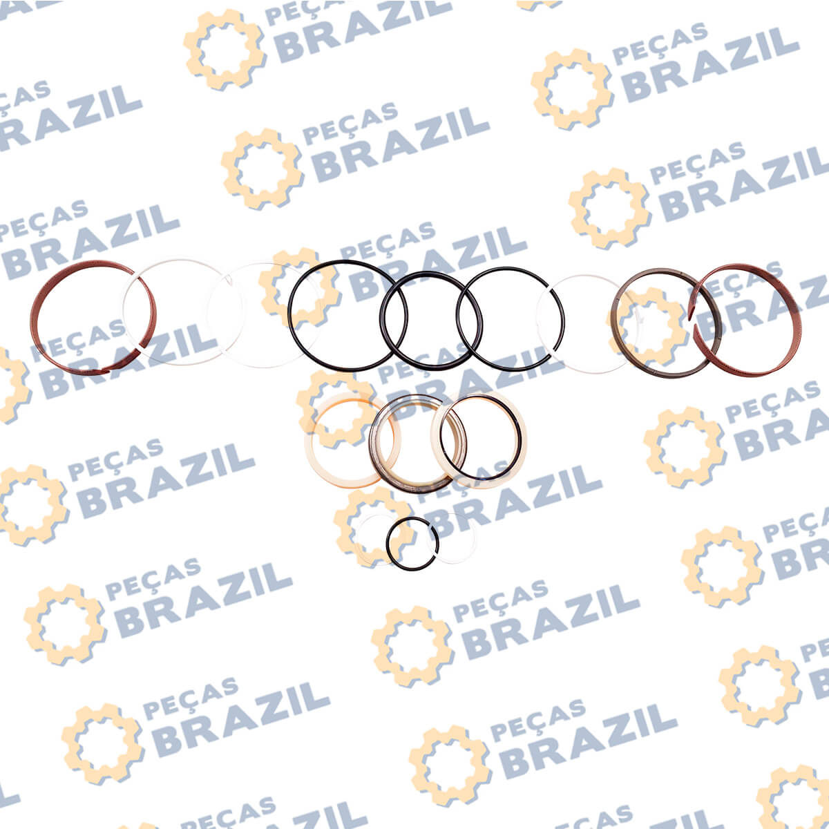 235088 / SP115004 / Peças Brazil / 10C0126X0 / 44C0463 - KIT REP. CIL. DA CACAMBA TRASEIRA 766 / 34422