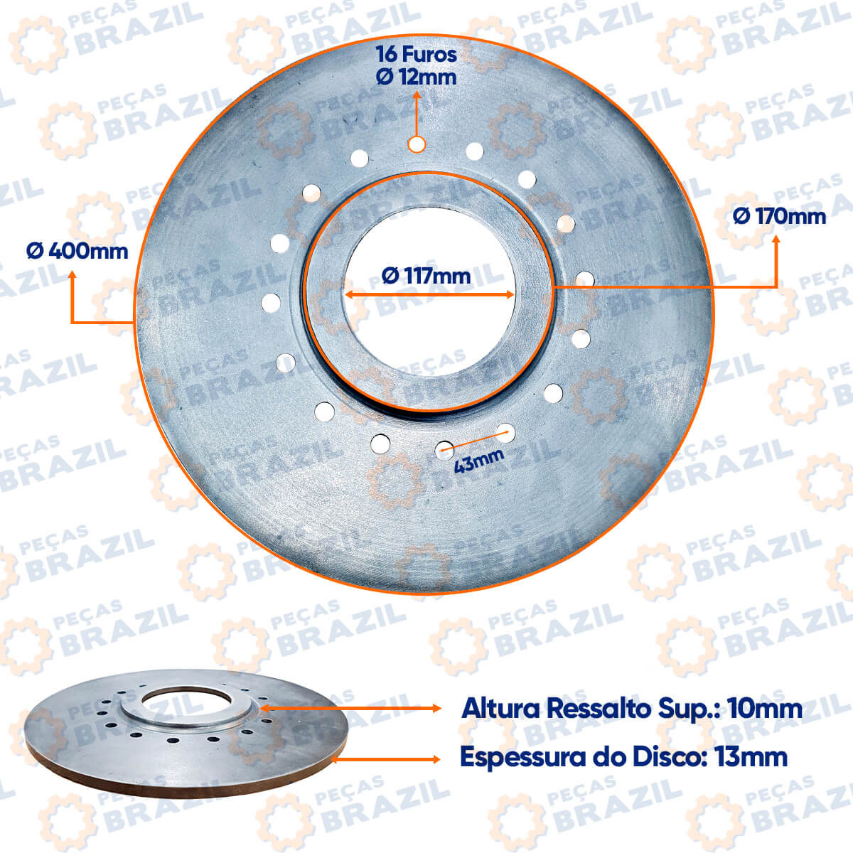 SP104611 / Disco de Embreagem PB31004 / 7200000207