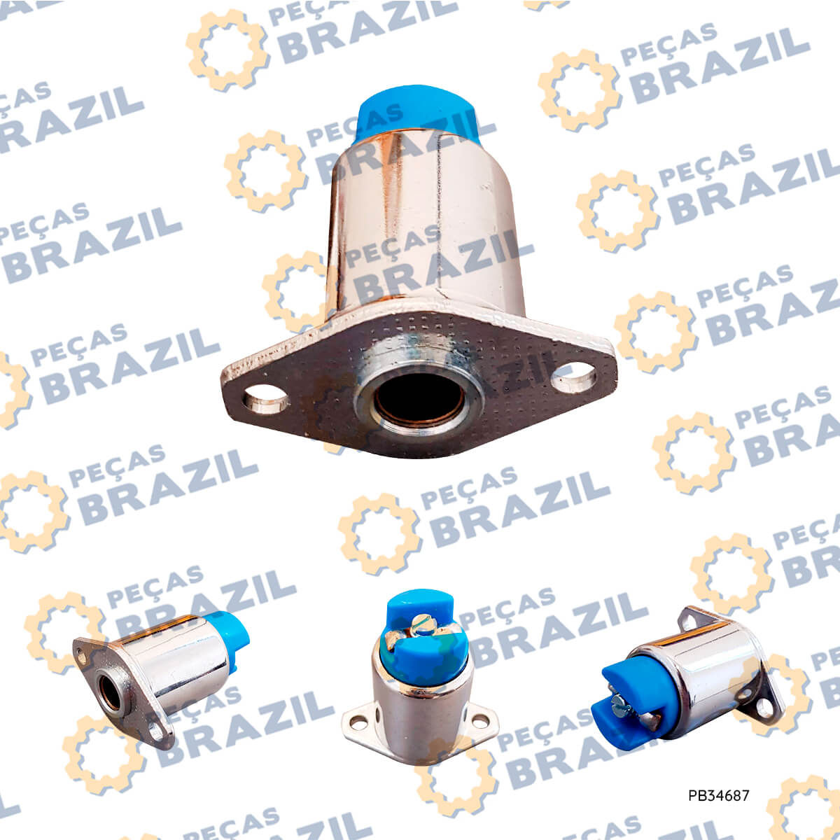 4110000991028 / Solenoide Bomba Injetora Weichai Deutz - SDLG / 234687 - 33990 / Peças Brazil / 4110000555301