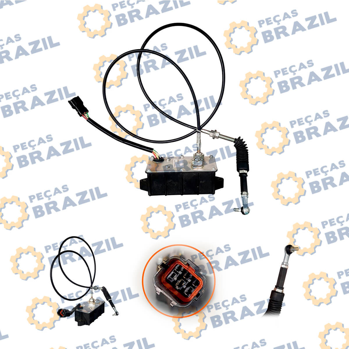 34584 - Motor do Acelerador | 37B1404 / Peças Brazil / AC2-1500/B220501000347/21EN32260/235295