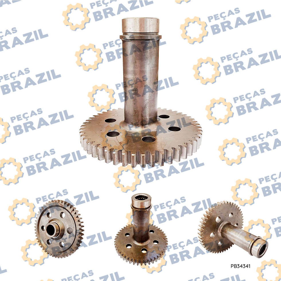 40A0051 / Eixo de Acionamento da Bomba de Direção XGMA XG935 / PB34341 / Peças Brazil